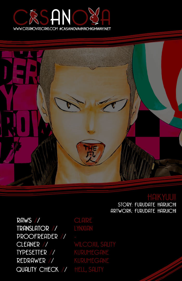 Haikyu!! Chapter 55 page 19 - Chapter 55: "What's Best for Me" and "What's Best for You"