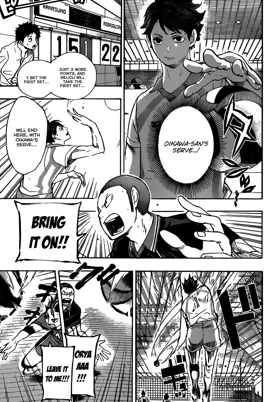 Haikyu!! Chapter 55 page 3 - Chapter 55: "What's Best for Me" and "What's Best for You"