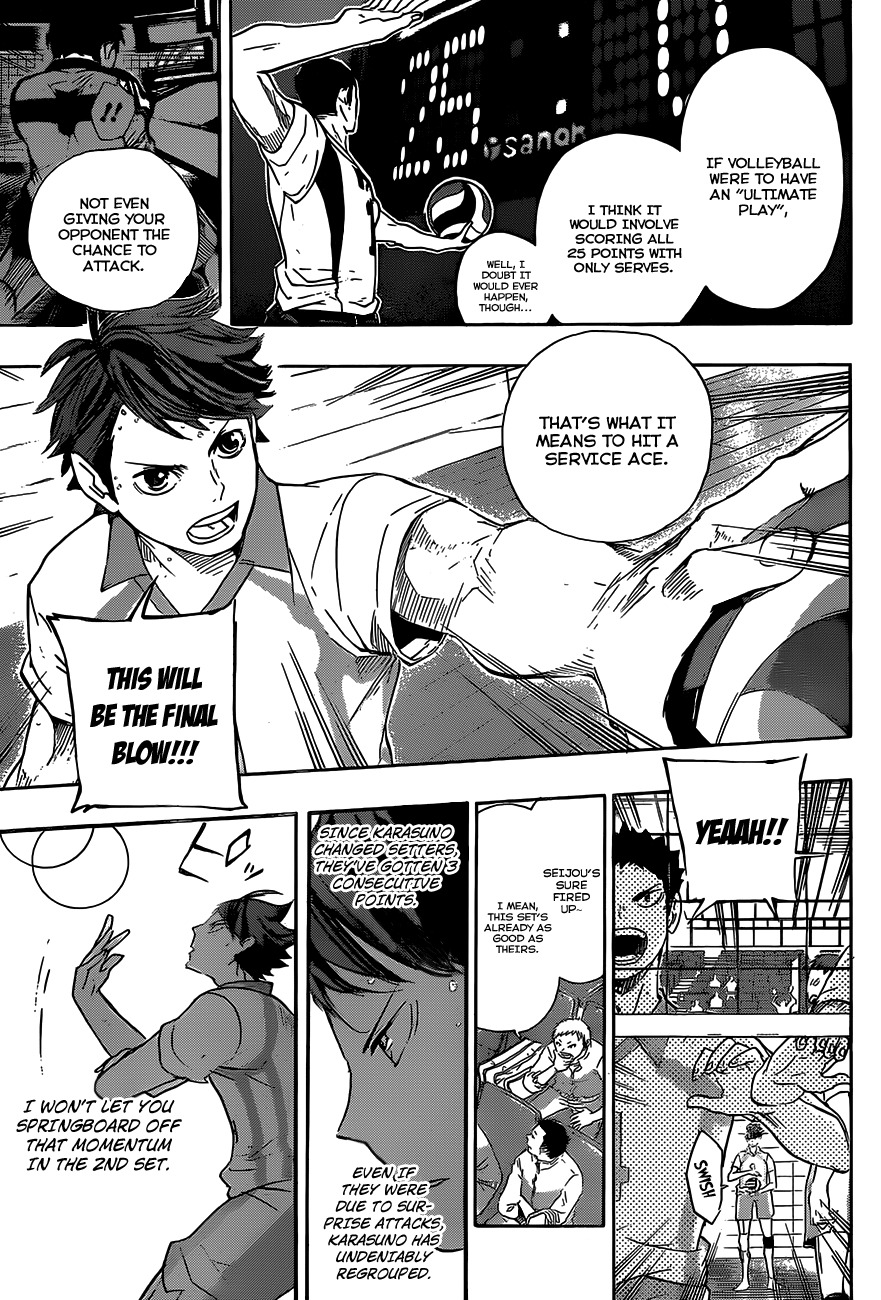 Haikyu!! Chapter 55 page 7 - Chapter 55: "What's Best for Me" and "What's Best for You"