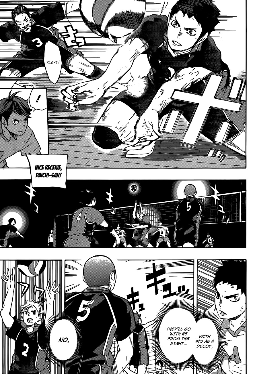Haikyu!! Chapter 55 page 9 - Chapter 55: "What's Best for Me" and "What's Best for You"