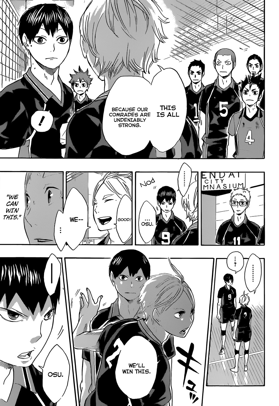 Haikyu!! Chapter 57 page 16 - Chapter 57: "Break"