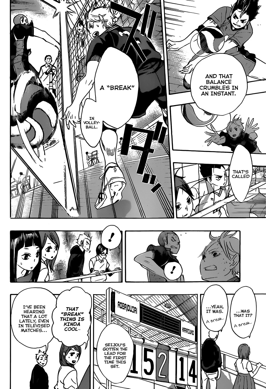 Haikyu!! Chapter 57 page 6 - Chapter 57: "Break"