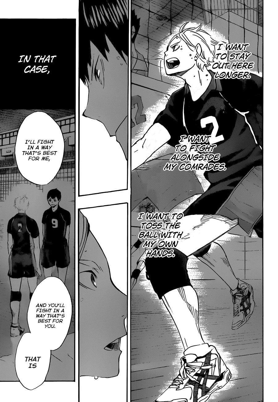 Haikyu!! Chapter 57 page 9 - Chapter 57: "Break"