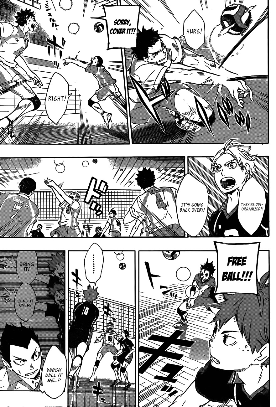 Haikyu!! Chapter 58 page 10 - Chapter 58: Normal Movements, Take 2