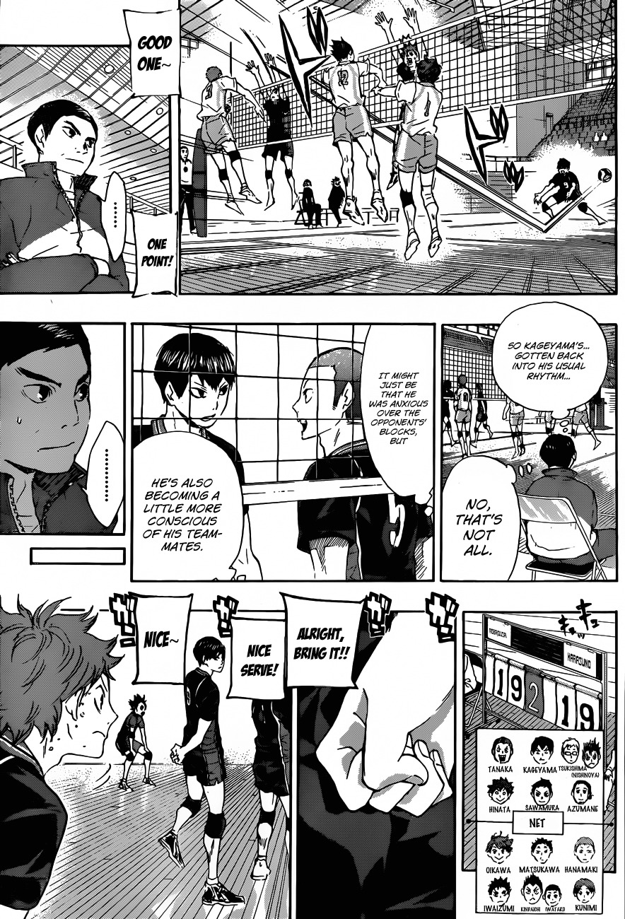 Haikyu!! Chapter 58 page 13 - Chapter 58: Normal Movements, Take 2