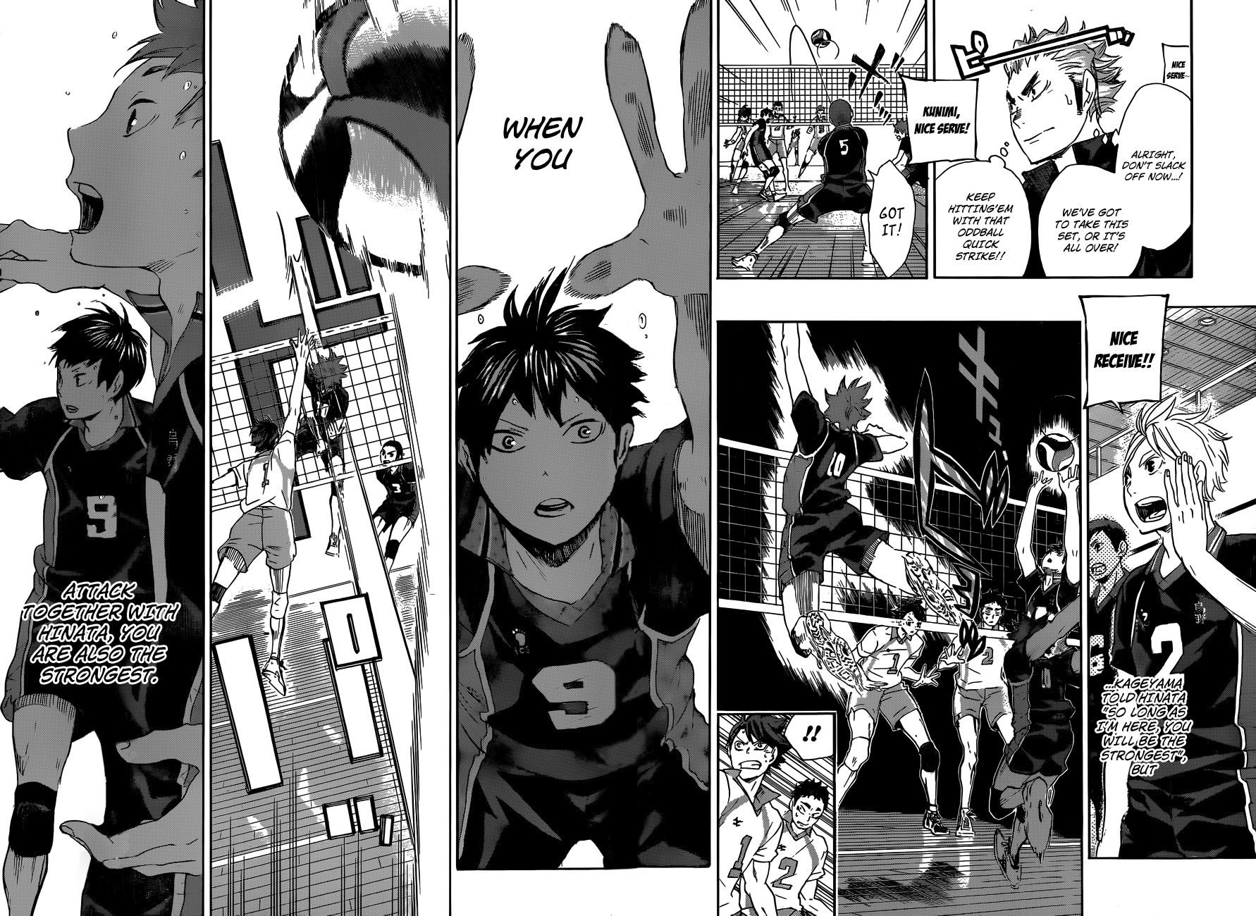 Haikyu!! Chapter 58 page 14 - Chapter 58: Normal Movements, Take 2