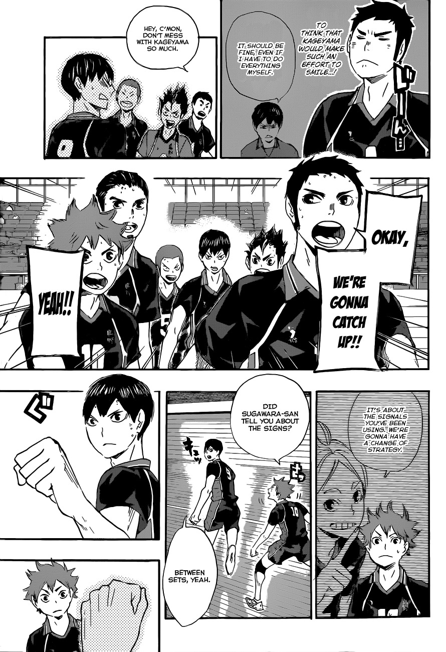Haikyu!! Chapter 58 page 3 - Chapter 58: Normal Movements, Take 2