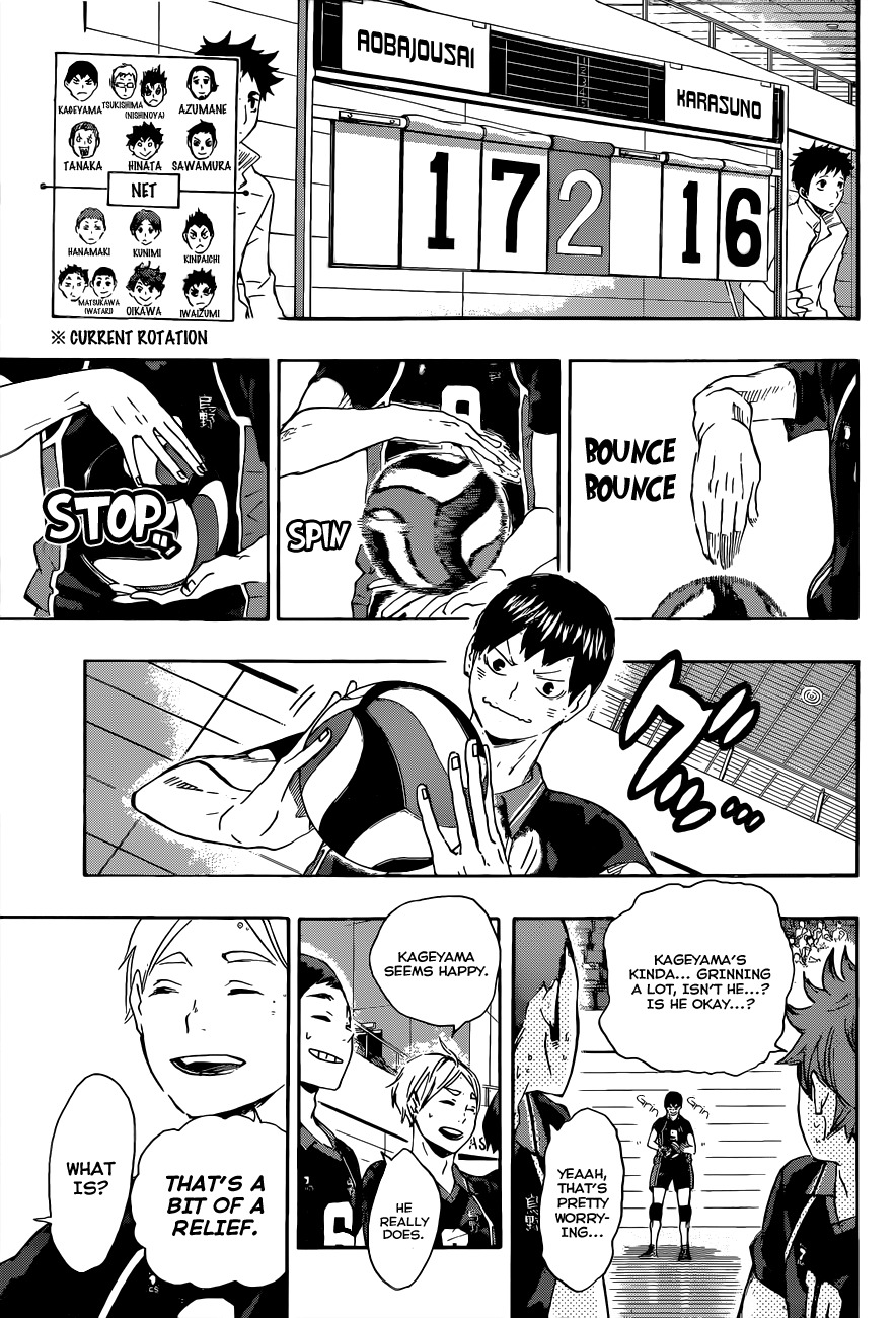 Haikyu!! Chapter 58 page 5 - Chapter 58: Normal Movements, Take 2