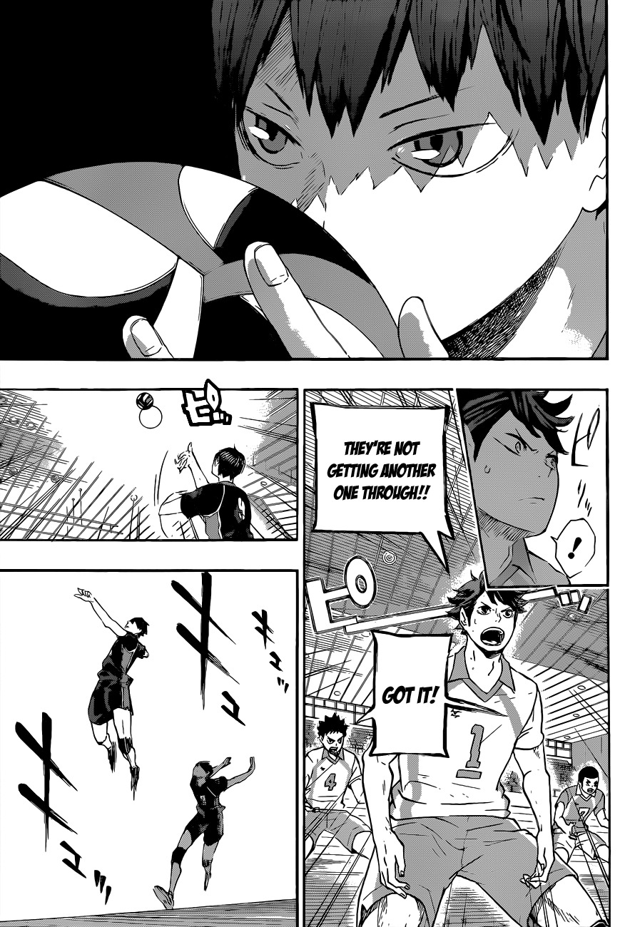 Haikyu!! Chapter 58 page 7 - Chapter 58: Normal Movements, Take 2