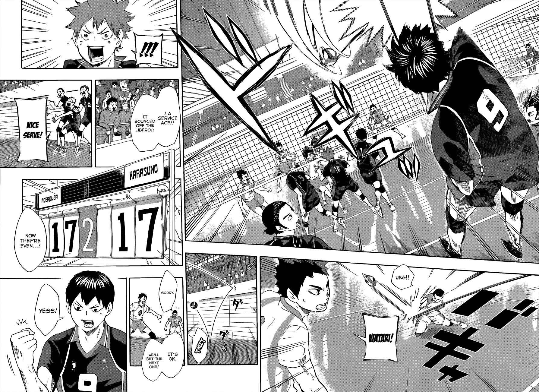 Haikyu!! Chapter 58 page 8 - Chapter 58: Normal Movements, Take 2