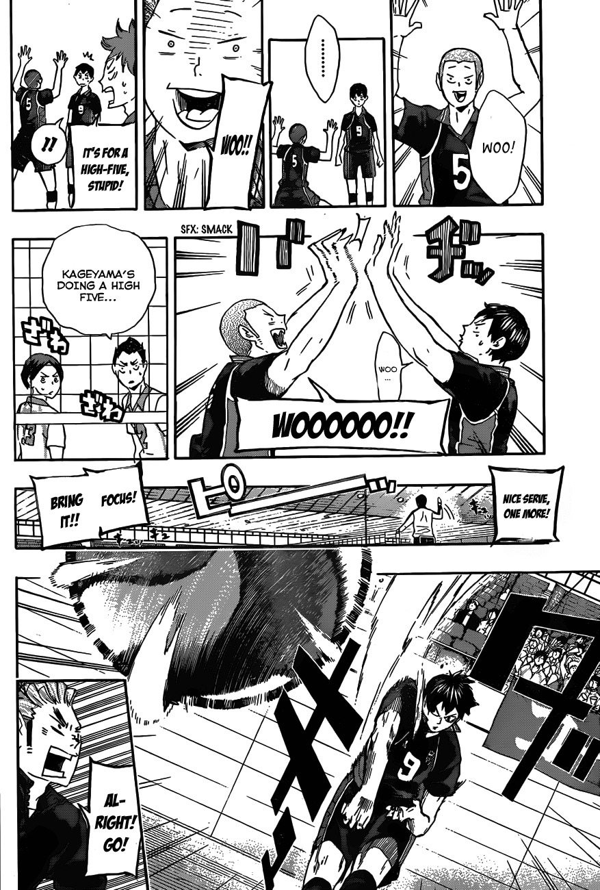 Haikyu!! Chapter 58 page 9 - Chapter 58: Normal Movements, Take 2