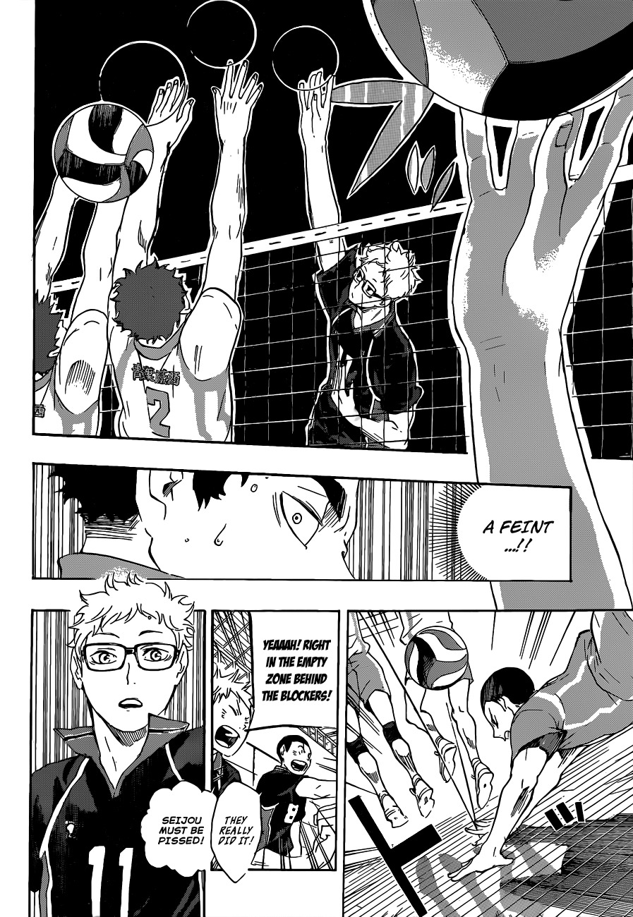 Haikyu!! Chapter 59 page 10 - Chapter 59: "Direct Communication"