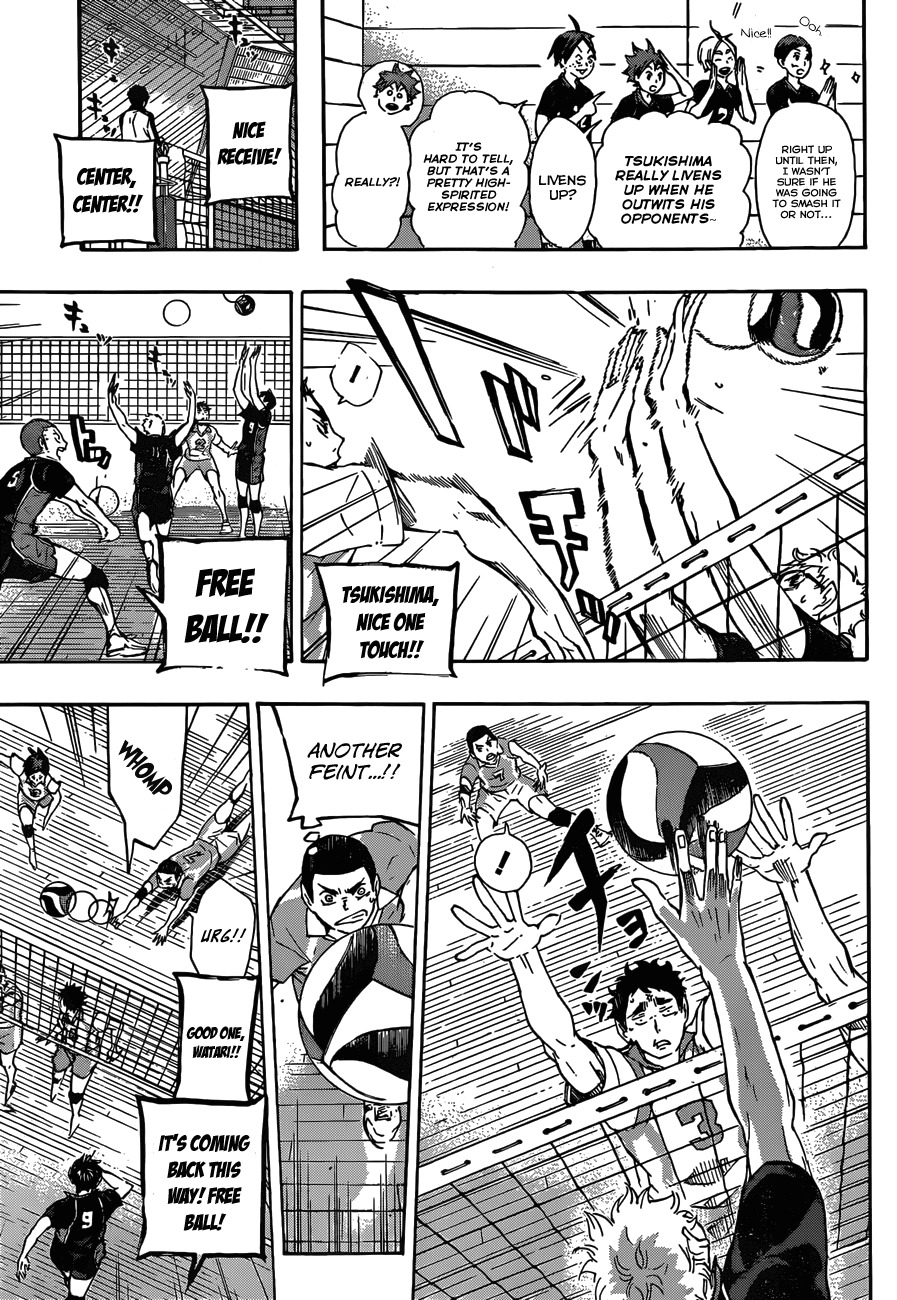 Haikyu!! Chapter 59 page 11 - Chapter 59: "Direct Communication"