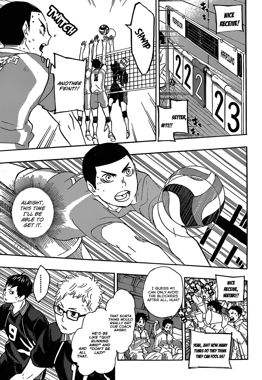 Haikyu!! Chapter 59 page 13 - Chapter 59: "Direct Communication"