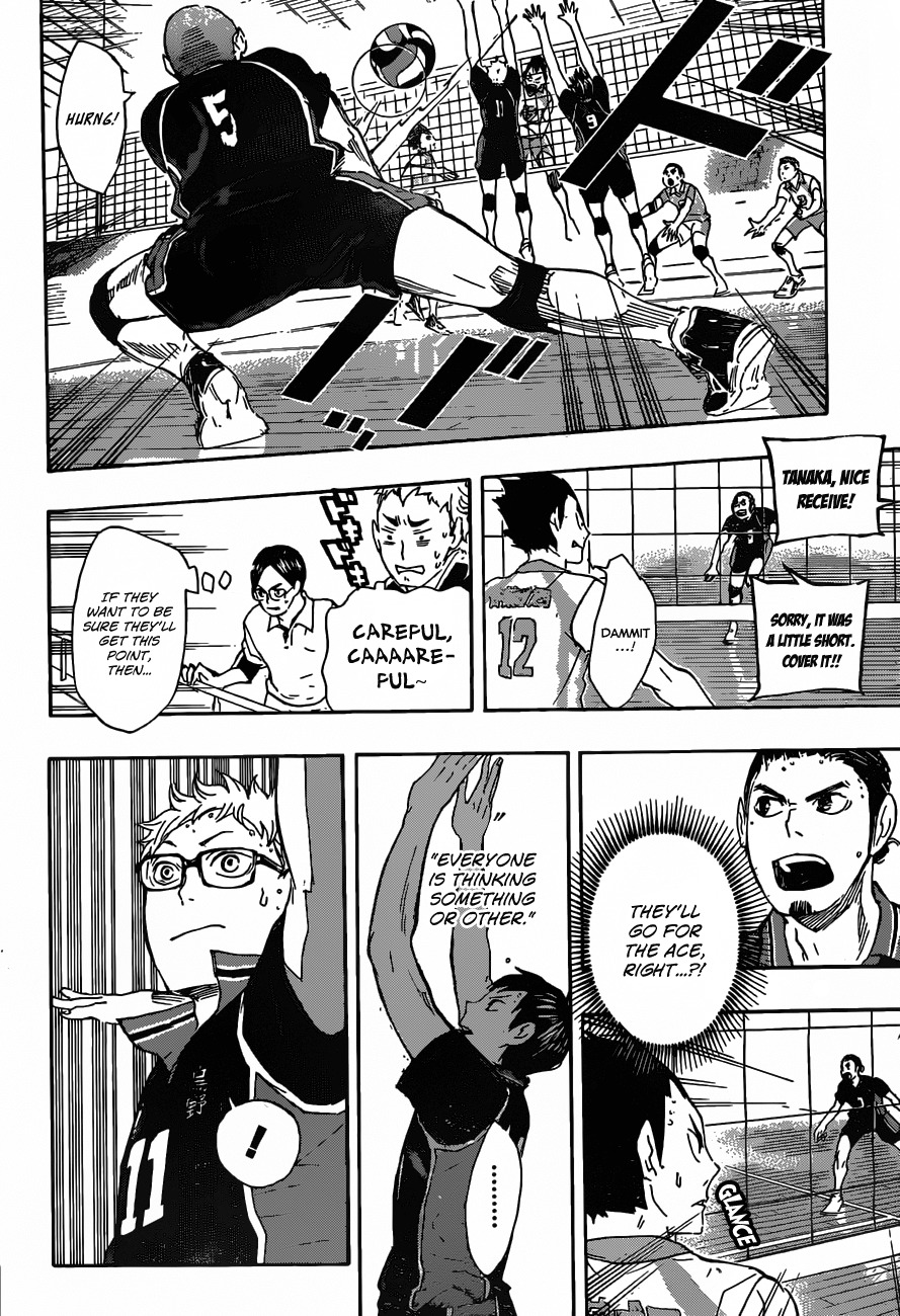 Haikyu!! Chapter 59 page 14 - Chapter 59: "Direct Communication"