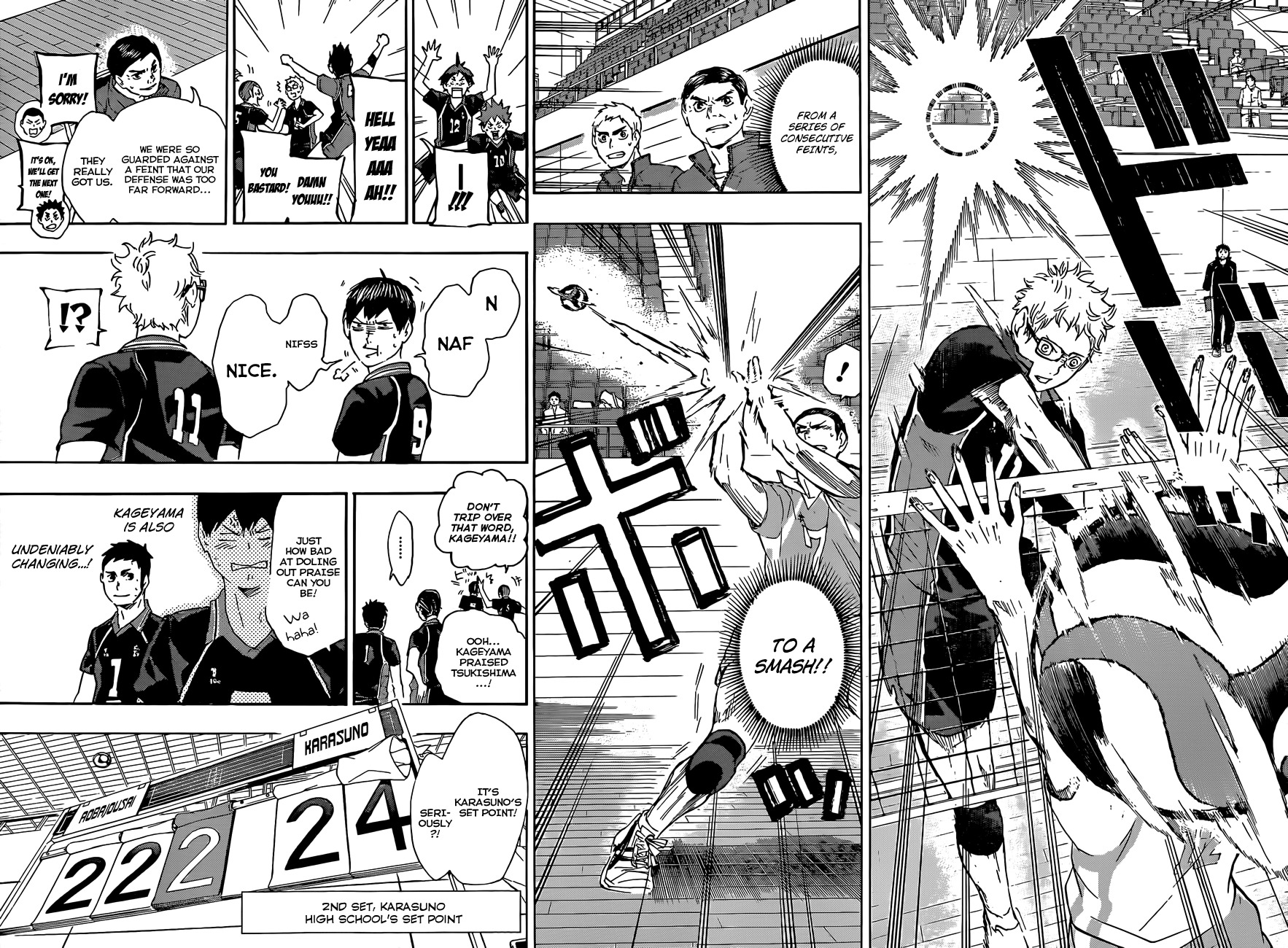 Haikyu!! Chapter 59 page 16 - Chapter 59: "Direct Communication"