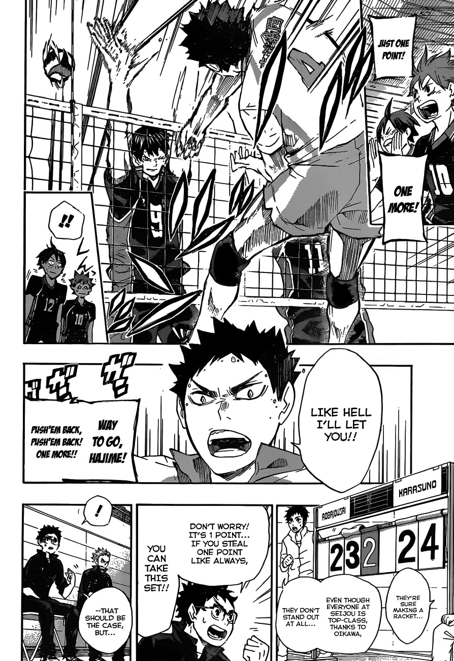 Haikyu!! Chapter 59 page 17 - Chapter 59: "Direct Communication"