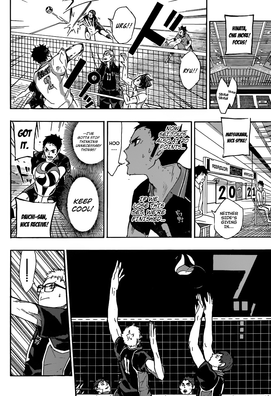 Haikyu!! Chapter 59 page 4 - Chapter 59: "Direct Communication"
