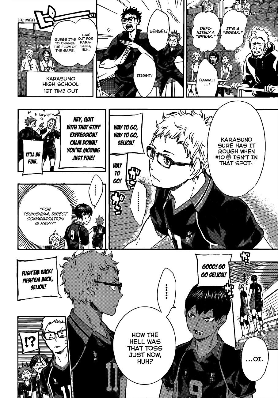 Haikyu!! Chapter 59 page 6 - Chapter 59: "Direct Communication"