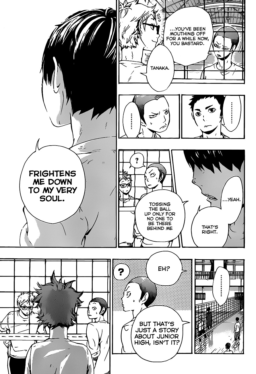 Haikyu!! Chapter 6 page 13 - Chapter 6: A Story from Junior High