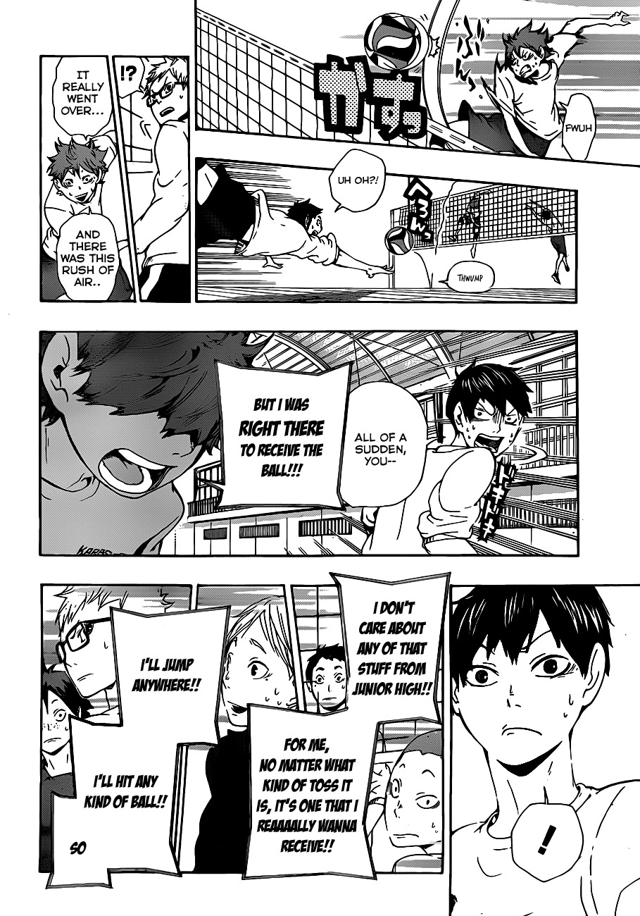 Haikyu!! Chapter 6 page 18 - Chapter 6: A Story from Junior High