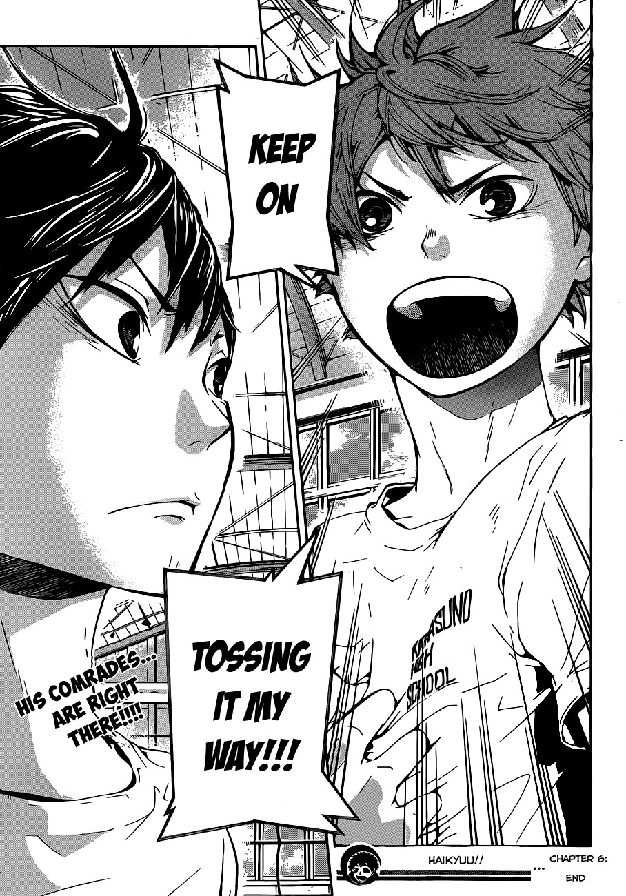 Haikyu!! Chapter 6 page 19 - Chapter 6: A Story from Junior High
