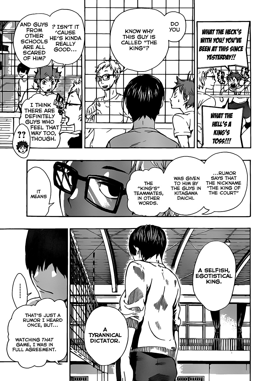 Haikyu!! Chapter 6 page 9 - Chapter 6: A Story from Junior High