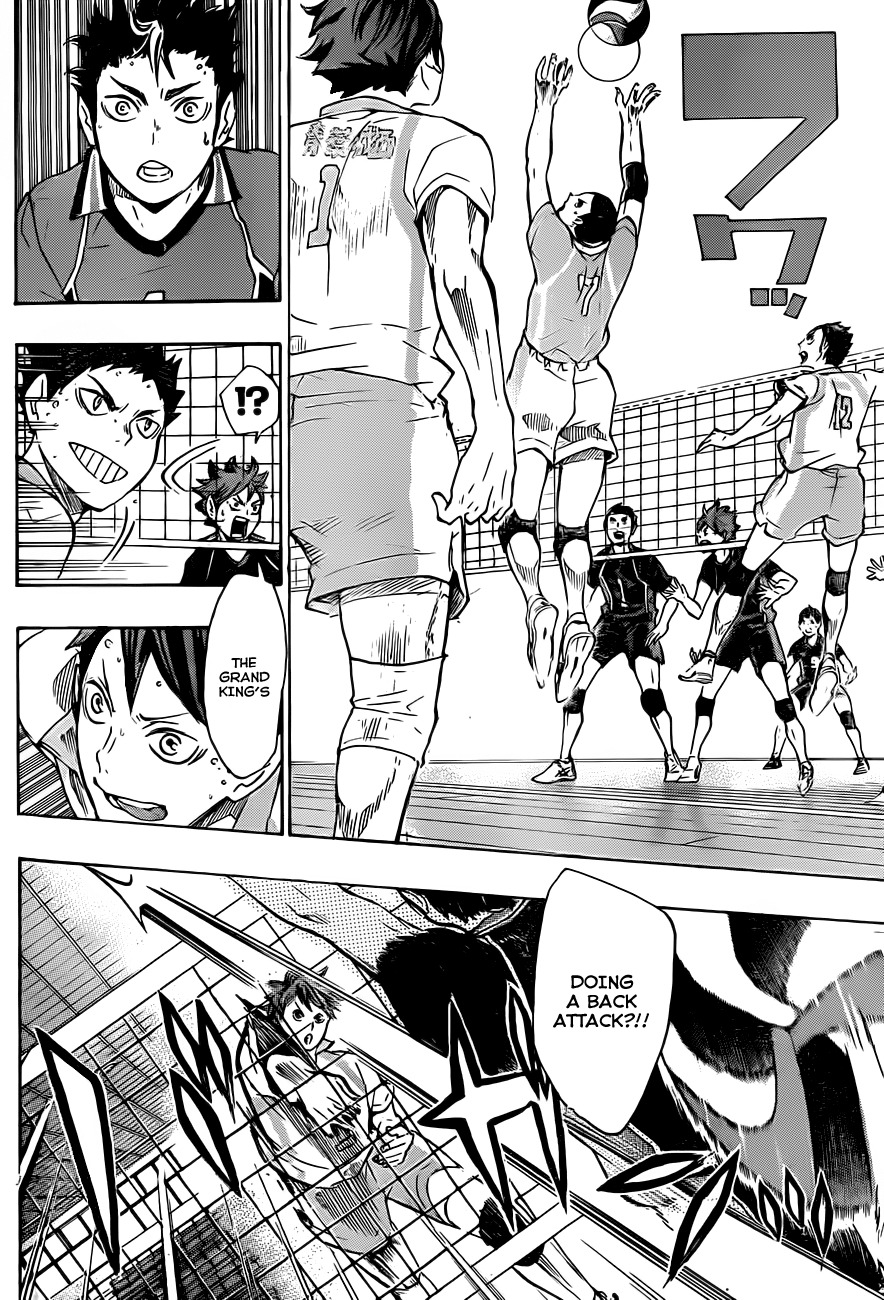 Haikyu!! Chapter 61 page 10 - Chapter 61: A Team's True Strength and the Small Beast