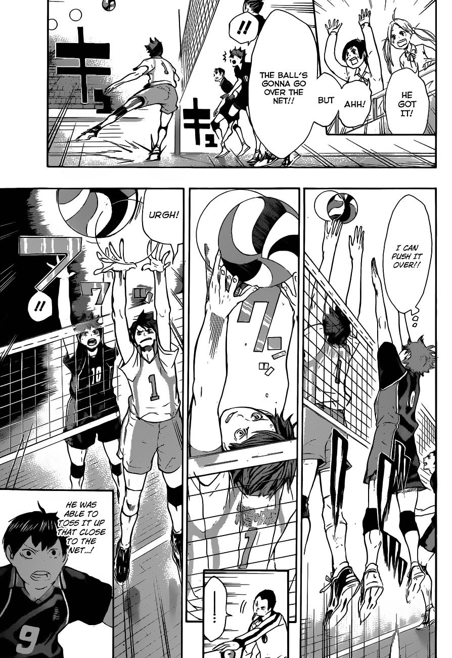 Haikyu!! Chapter 61 page 13 - Chapter 61: A Team's True Strength and the Small Beast