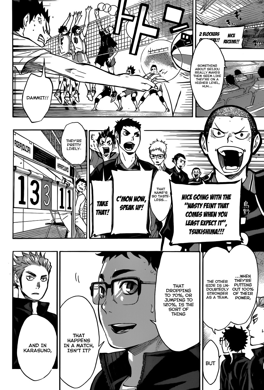 Haikyu!! Chapter 61 page 16 - Chapter 61: A Team's True Strength and the Small Beast