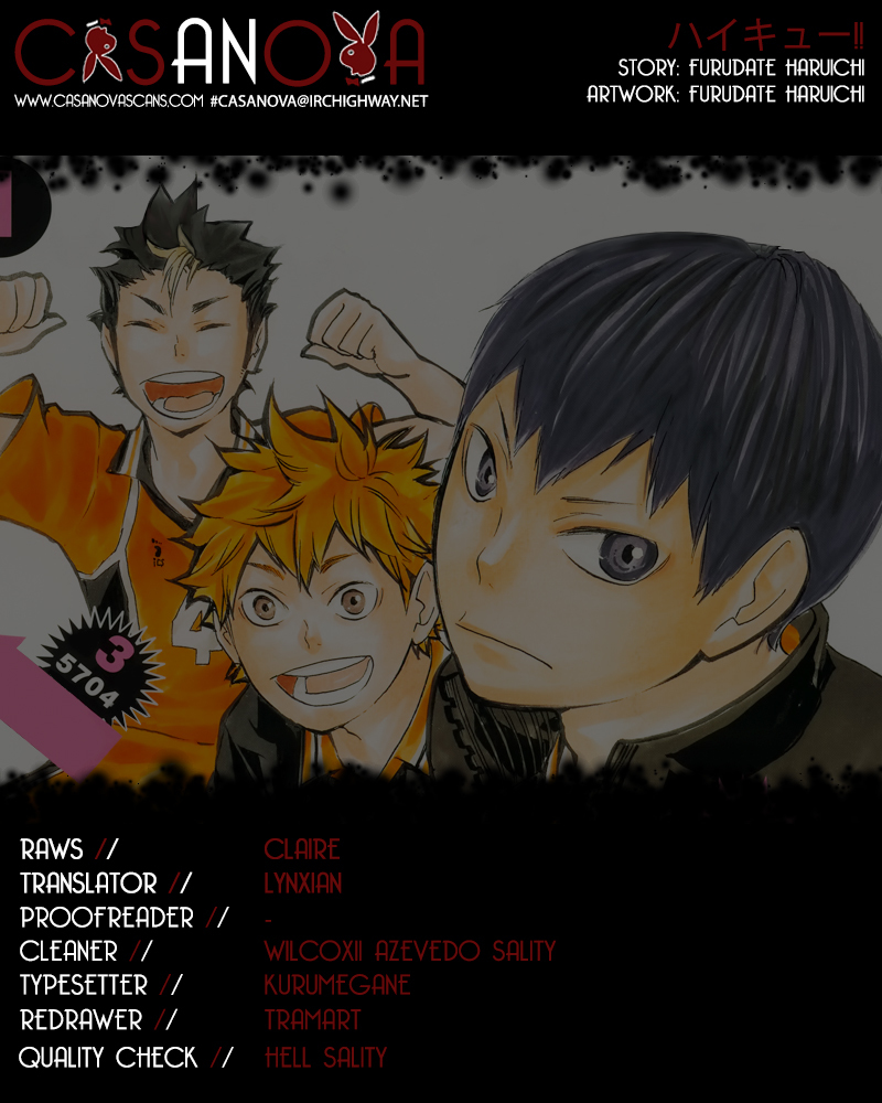 Haikyu!! Chapter 61 page 19 - Chapter 61: A Team's True Strength and the Small Beast