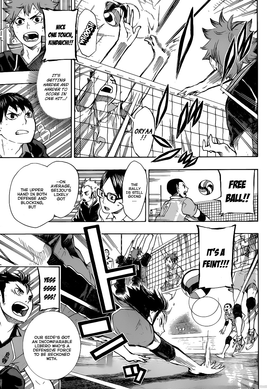 Haikyu!! Chapter 61 page 7 - Chapter 61: A Team's True Strength and the Small Beast