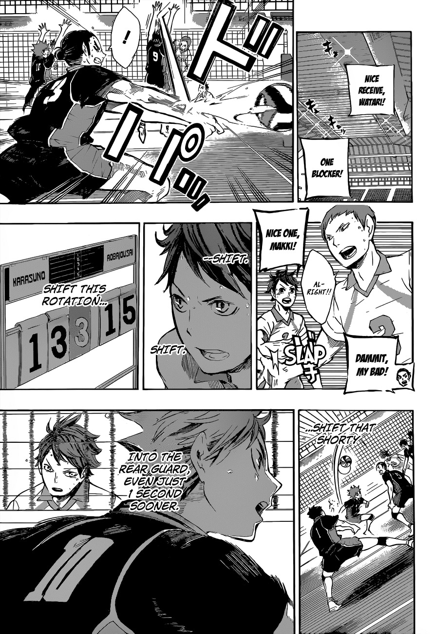 Haikyu!! Chapter 62 page 7 - Chapter 62: The Full Width of the Court