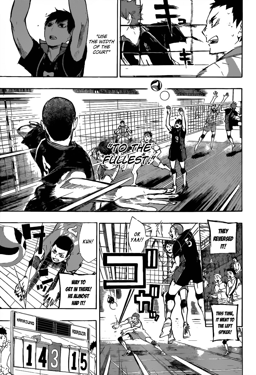 Haikyu!! Chapter 62 page 9 - Chapter 62: The Full Width of the Court