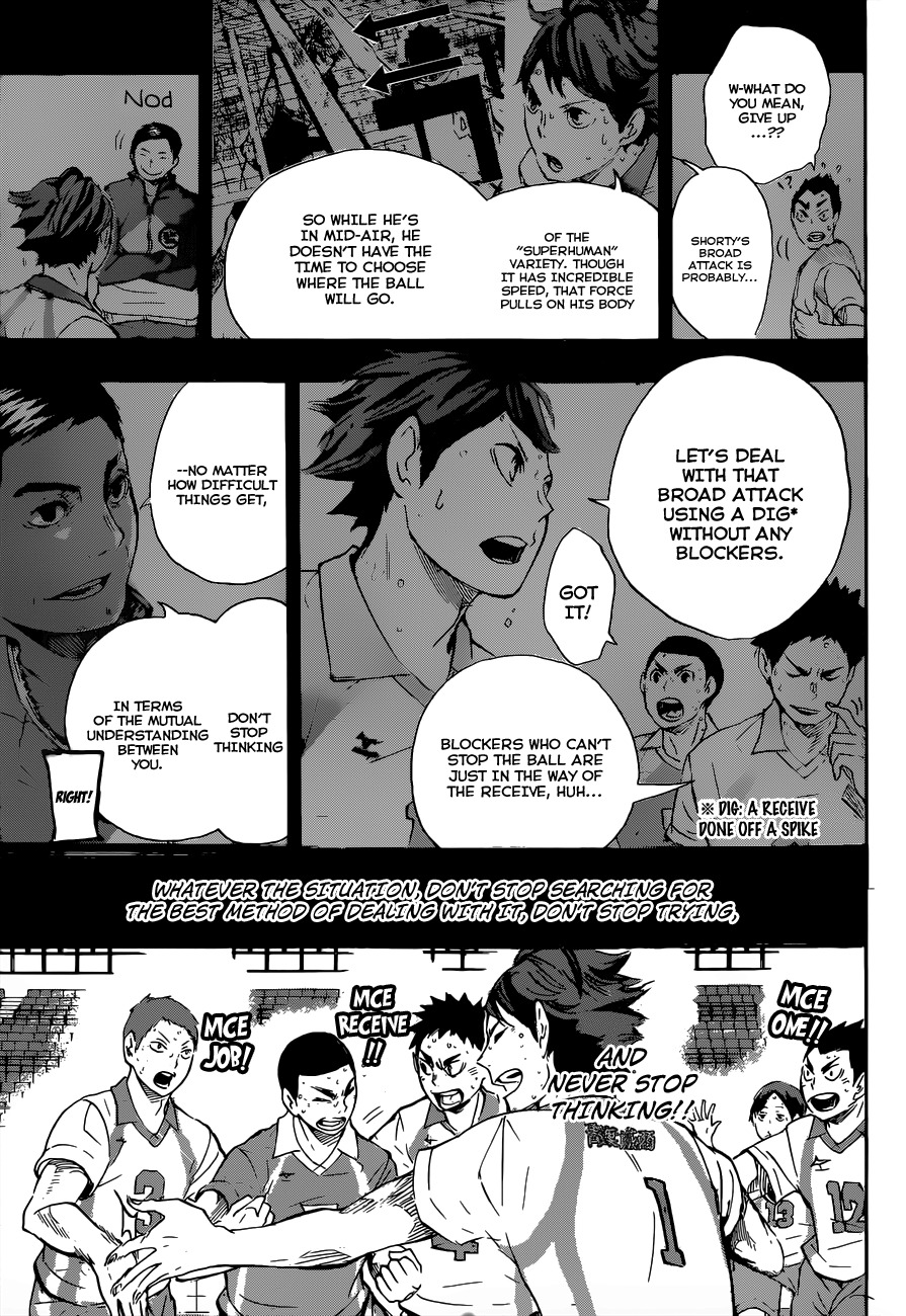 Haikyu!! Chapter 63 page 12 - Chapter 63: Something to Turn the Tides