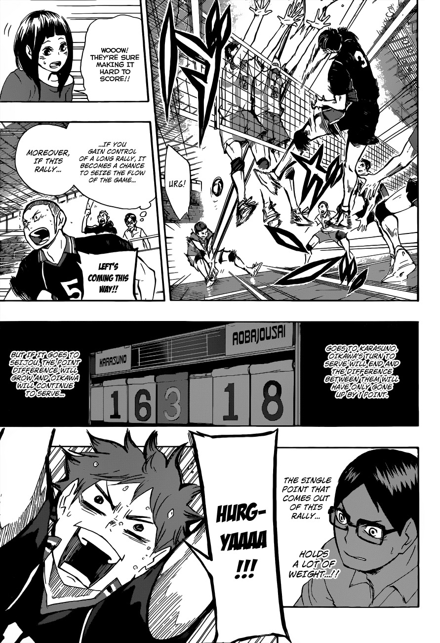 Haikyu!! Chapter 63 page 16 - Chapter 63: Something to Turn the Tides