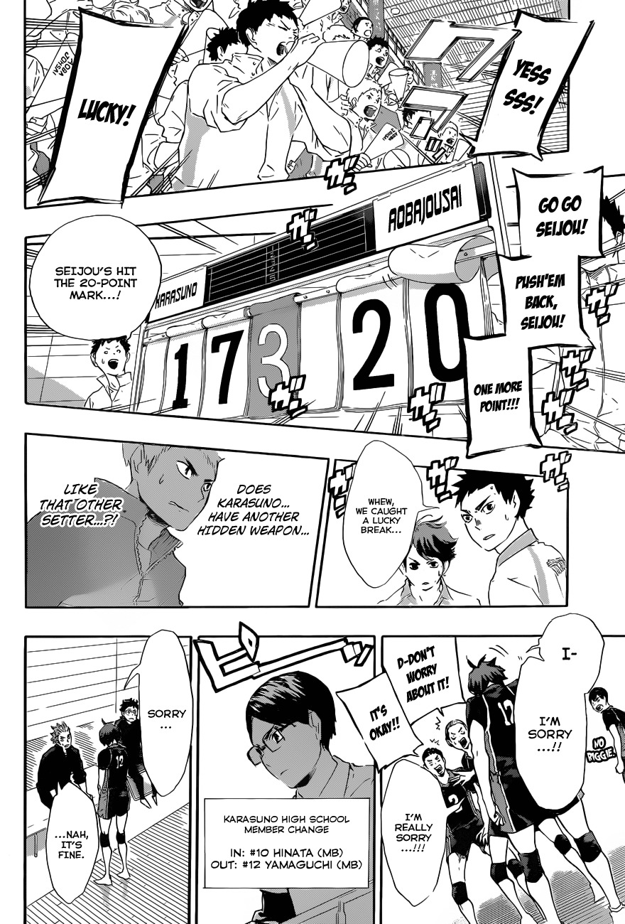 Haikyu!! Chapter 64 page 12 - Chapter 64: Something to Turn the Tides, Take 2