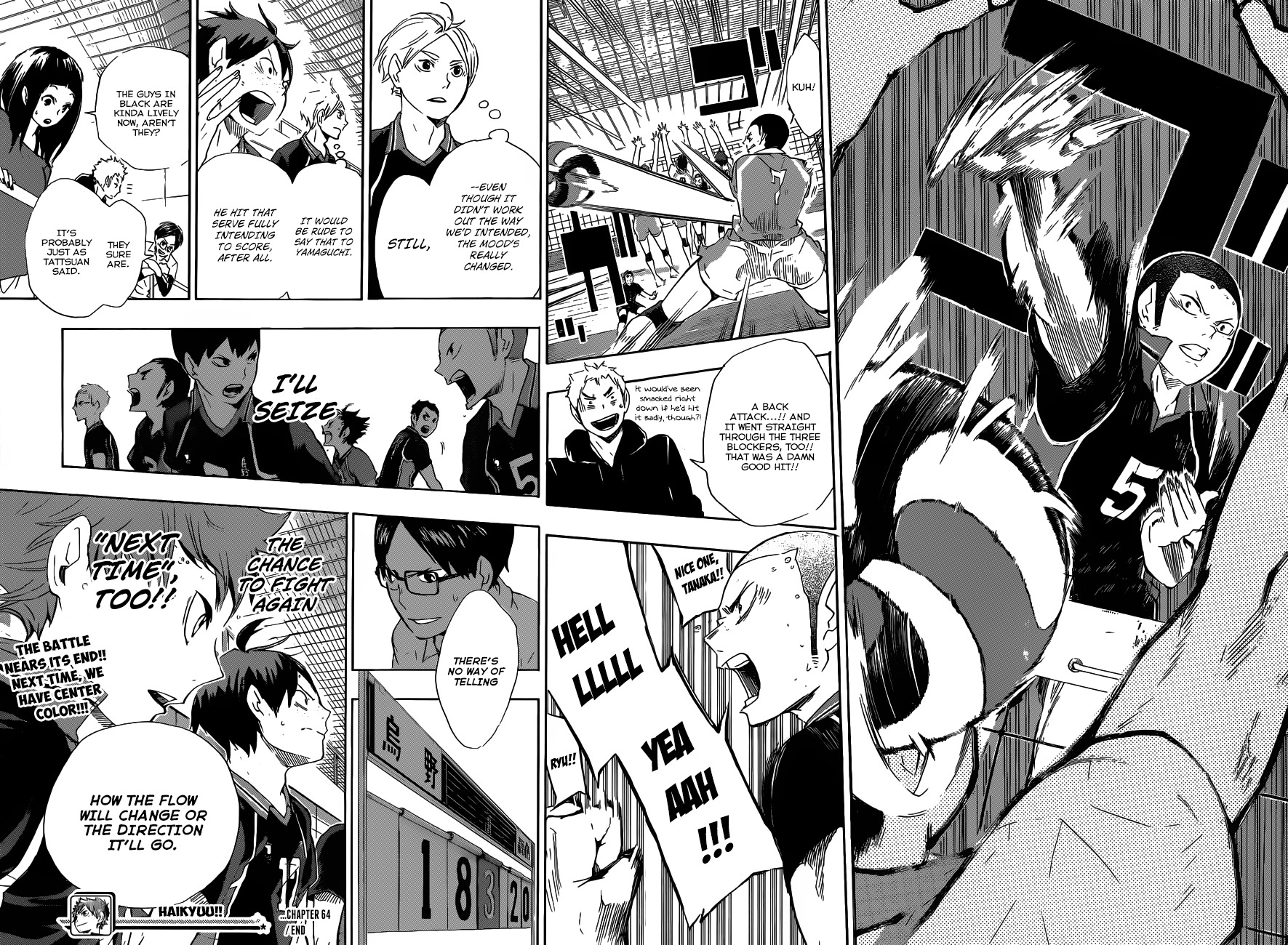 Haikyu!! Chapter 64 page 16 - Chapter 64: Something to Turn the Tides, Take 2