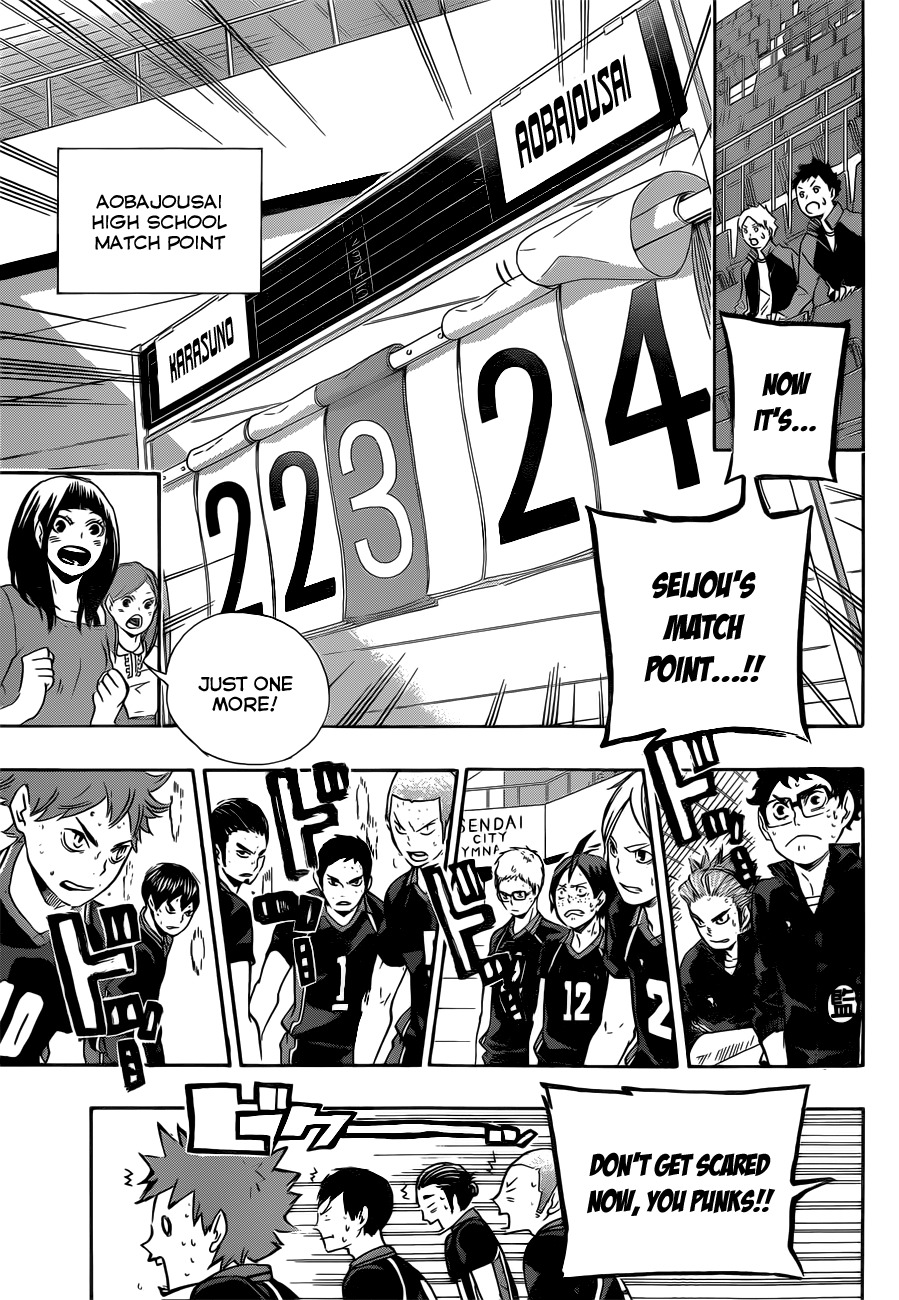 Haikyu!! Chapter 65 page 13 - Chapter 65: At Their Back