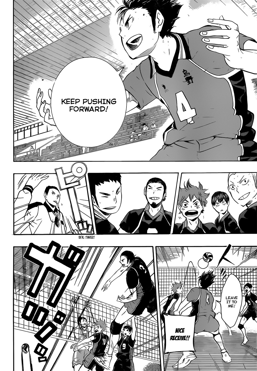 Haikyu!! Chapter 65 page 14 - Chapter 65: At Their Back
