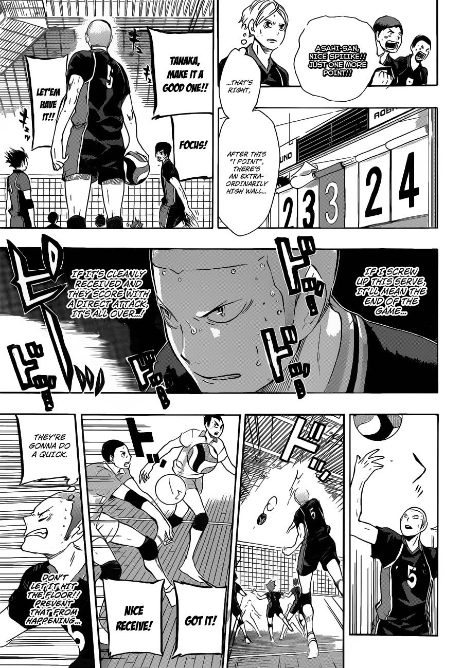 Haikyu!! Chapter 65 page 15 - Chapter 65: At Their Back