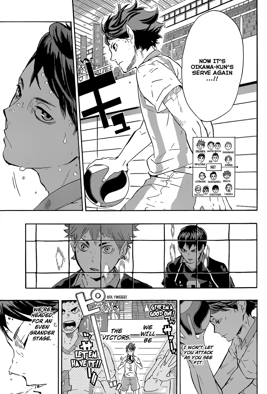 Haikyu!! Chapter 66 page 14 - Chapter 66: "One More Time"