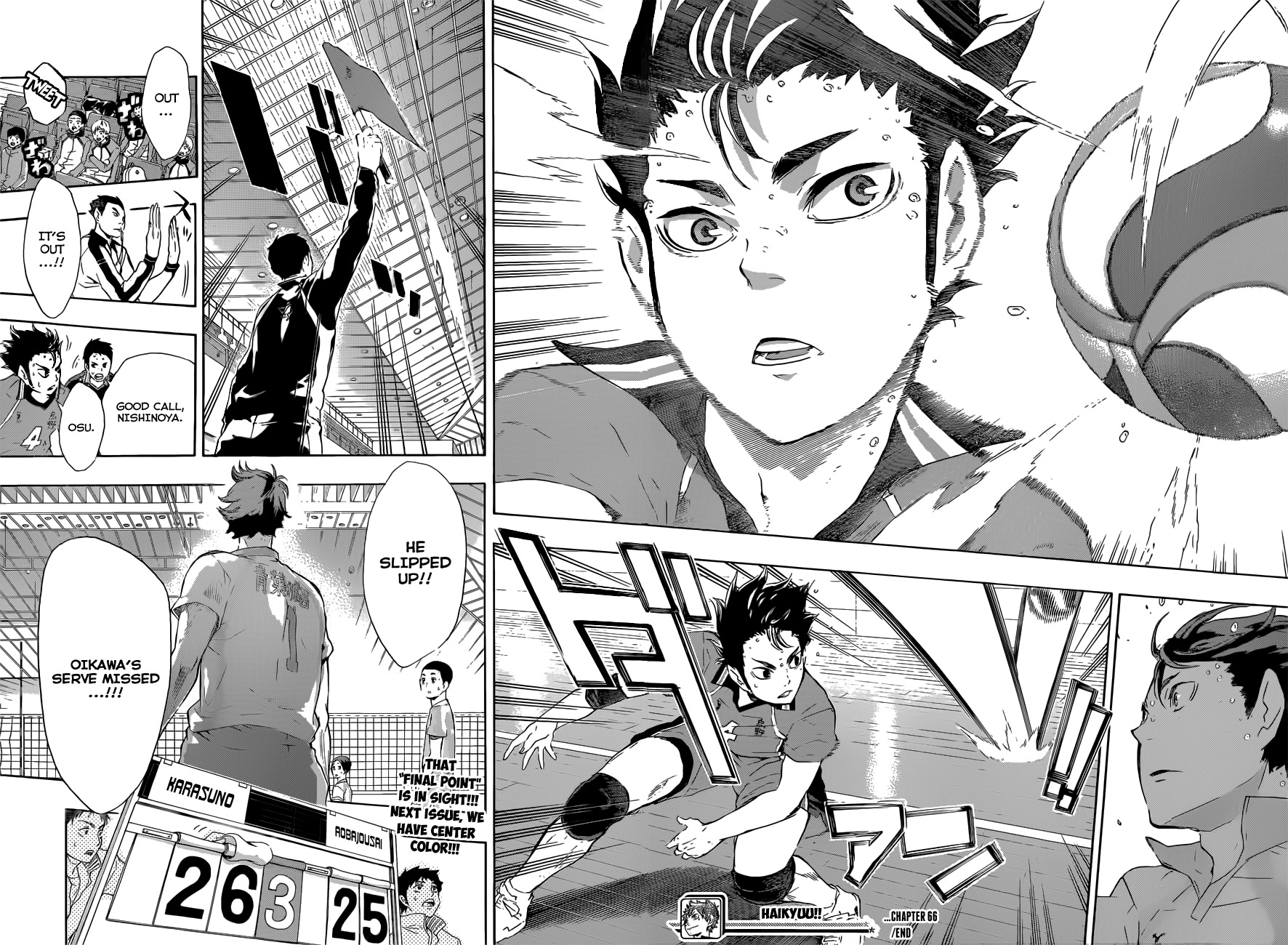 Haikyu!! Chapter 66 page 17 - Chapter 66: "One More Time"