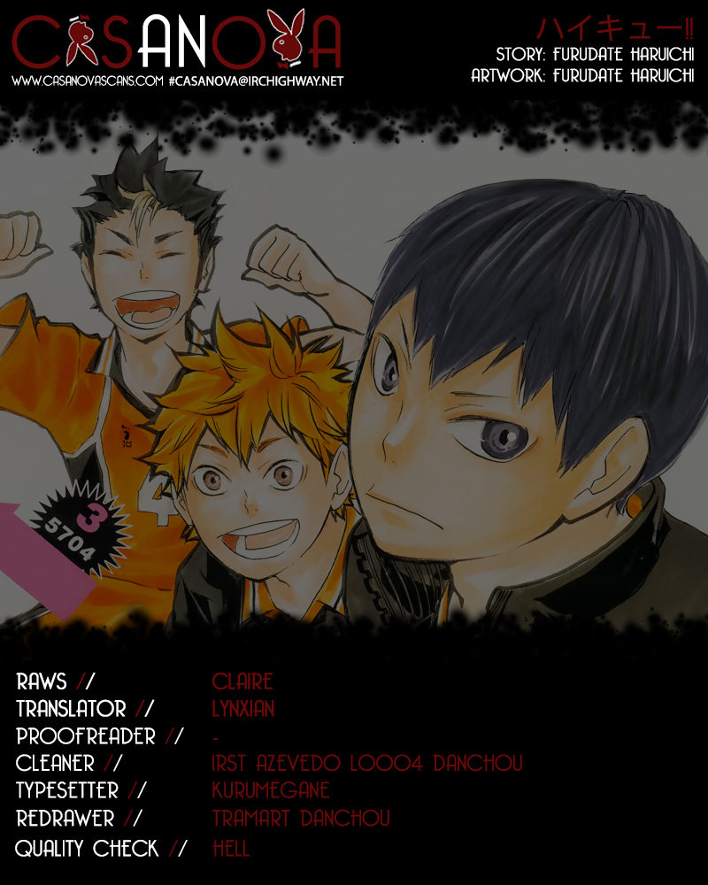 Haikyu!! Chapter 66 page 18 - Chapter 66: "One More Time"