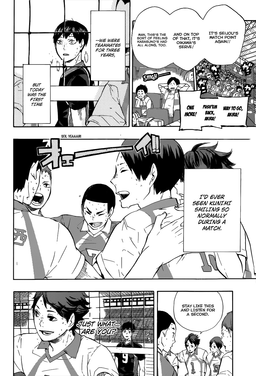 Haikyu!! Chapter 67 page 17 - Chapter 67: Smile