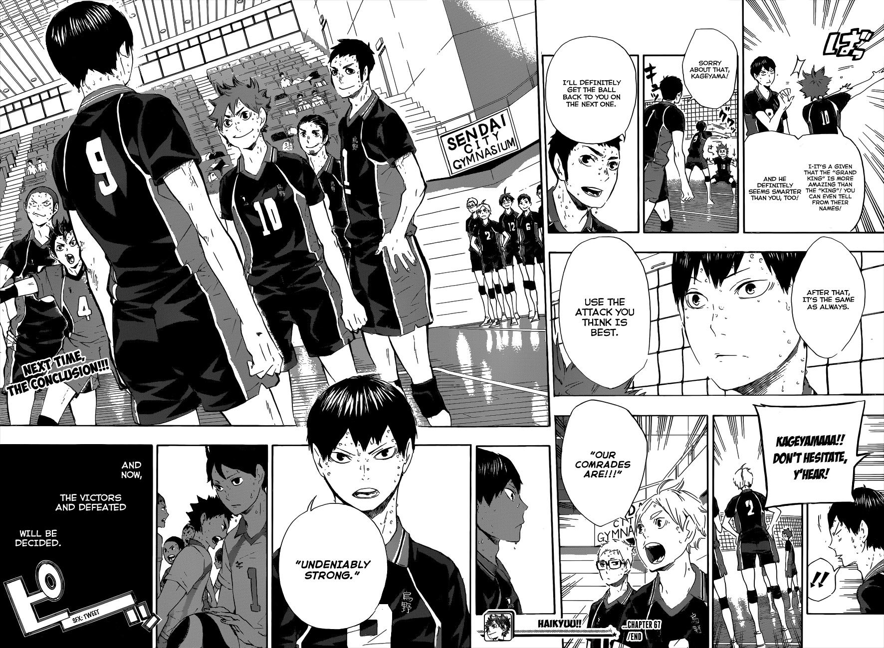 Haikyu!! Chapter 67 page 19 - Chapter 67: Smile