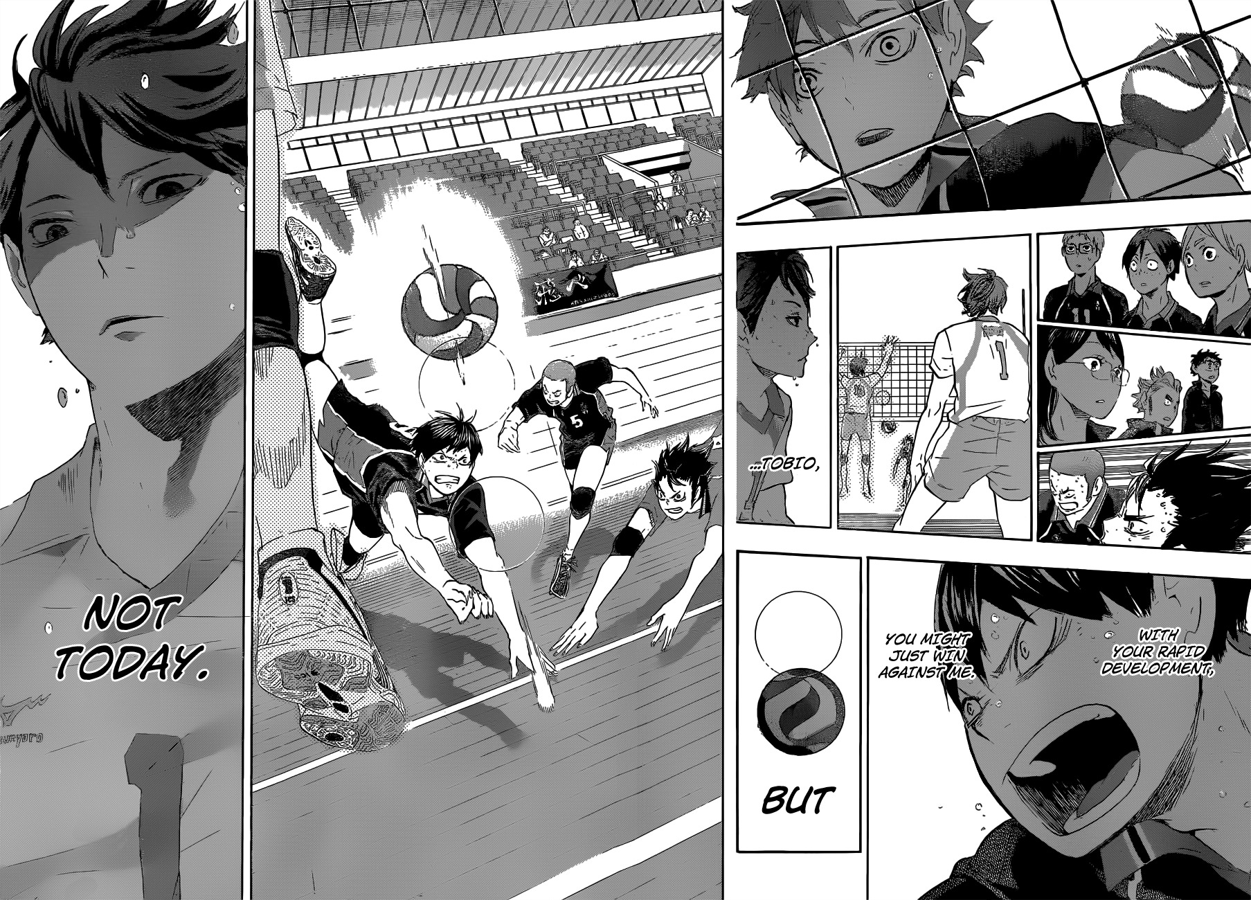 Haikyu!! Chapter 68 page 13 - Chapter 68: A "Solitary King" No Longer