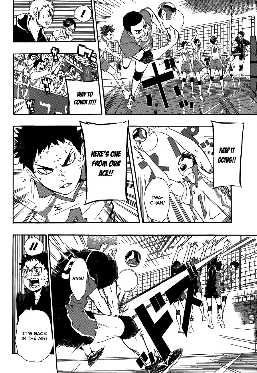 Haikyu!! Chapter 68 page 8 - Chapter 68: A "Solitary King" No Longer