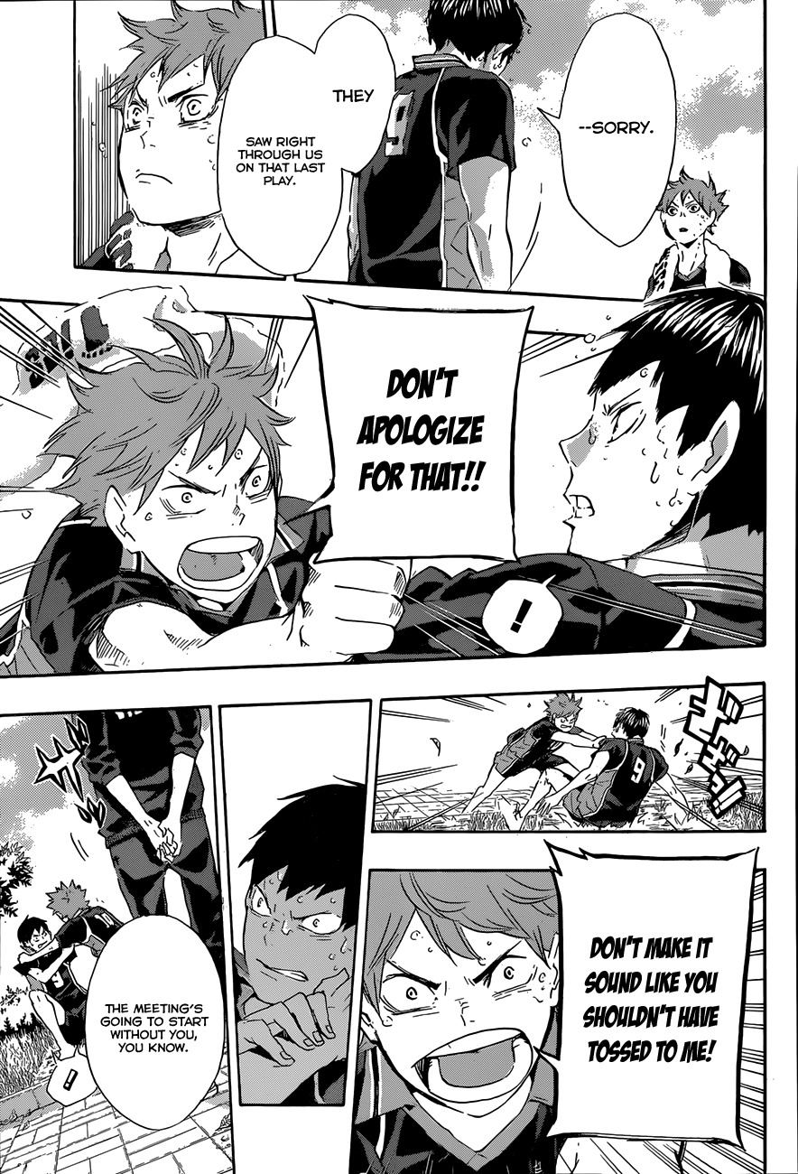Haikyu!! Chapter 69 page 11 - Chapter 69: The Defeated