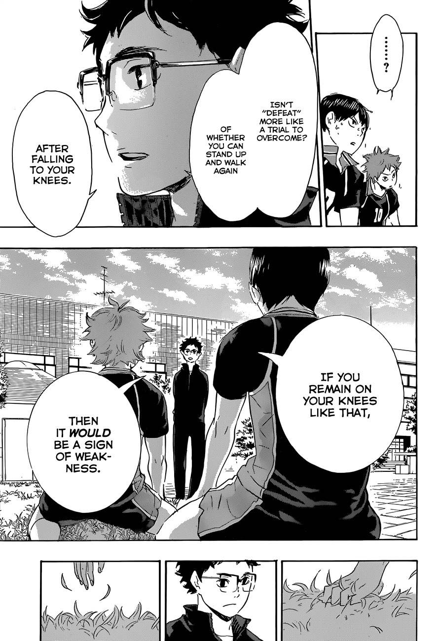 Haikyu!! Chapter 69 page 13 - Chapter 69: The Defeated
